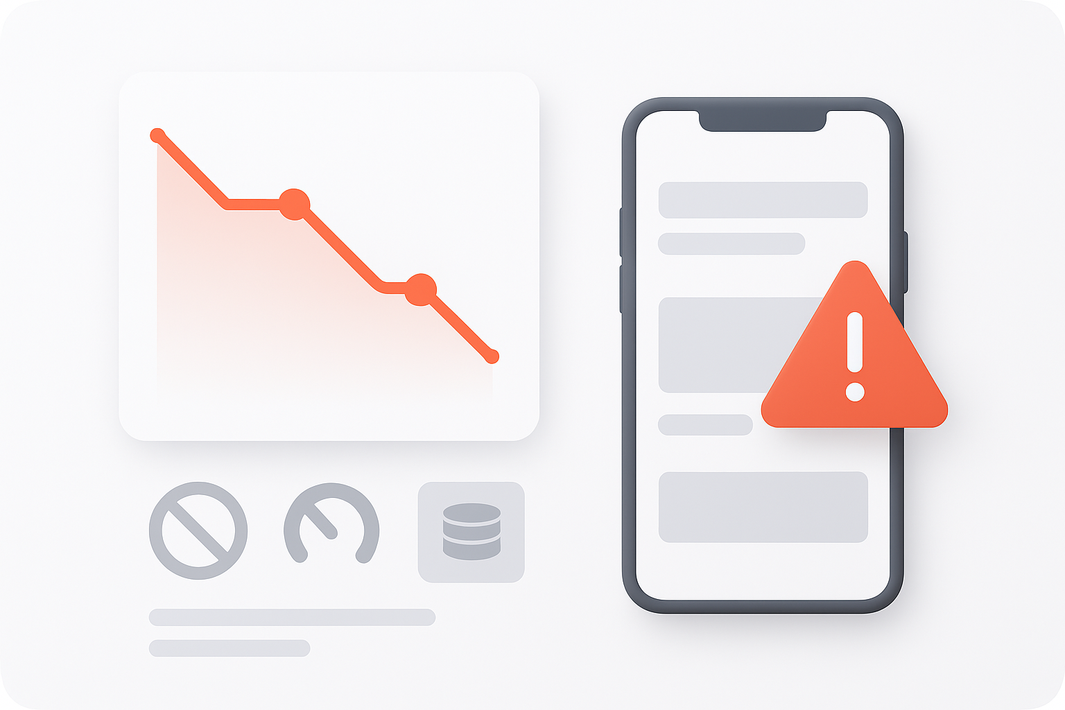 Before: Slow, non-converting website with poor mobile performance